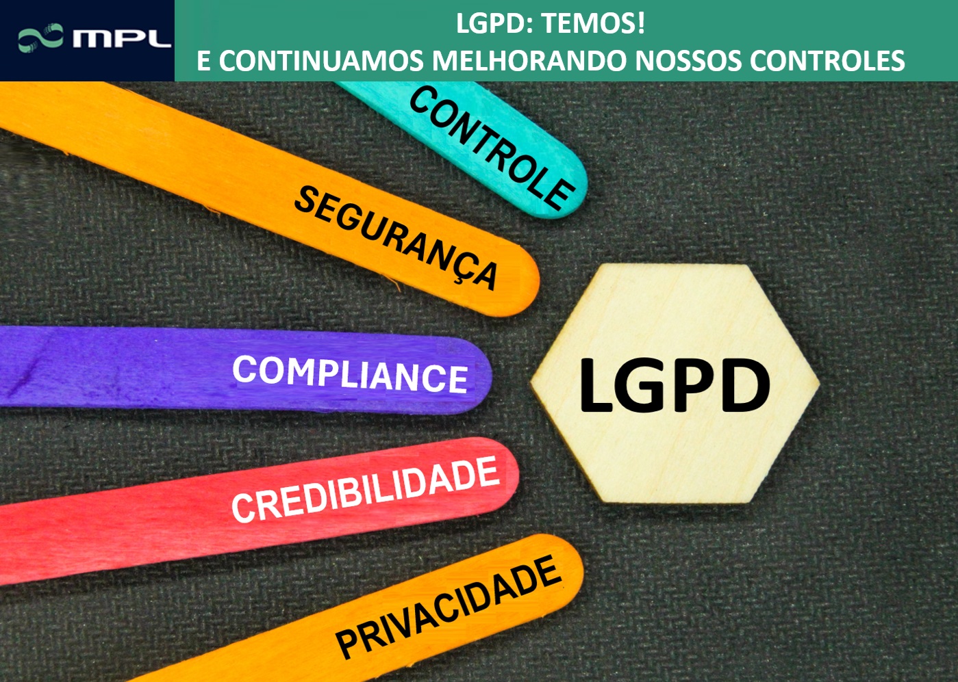 LGPD: Temos! E Continuamos Melhorando Nossos Controles